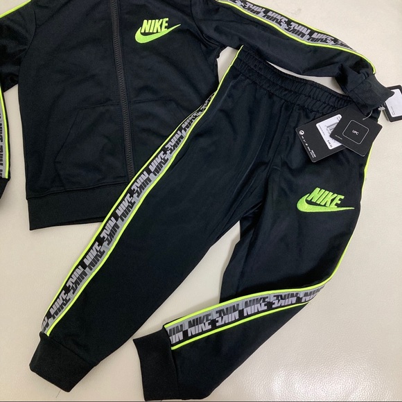 Nike neon active performance pants set 2248 - Picture 3 of 7
